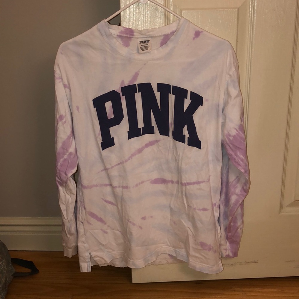 PINK Ty-dye Long Sleeve